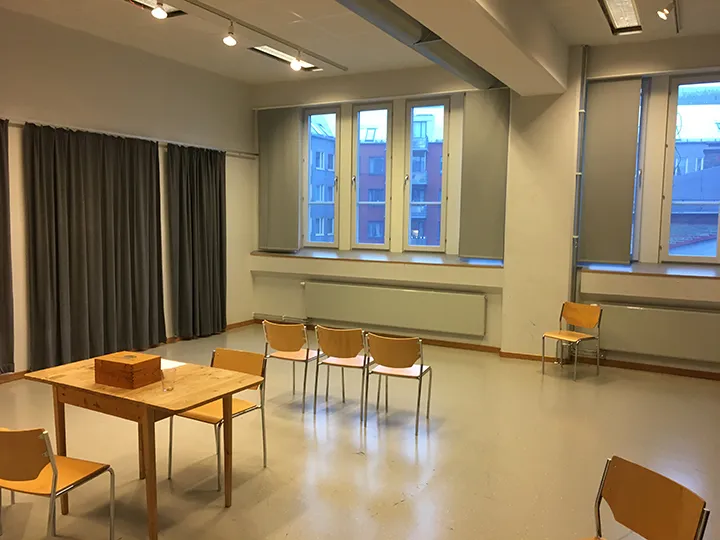 Scenframställingsrum (313, 314, 315). Foto.